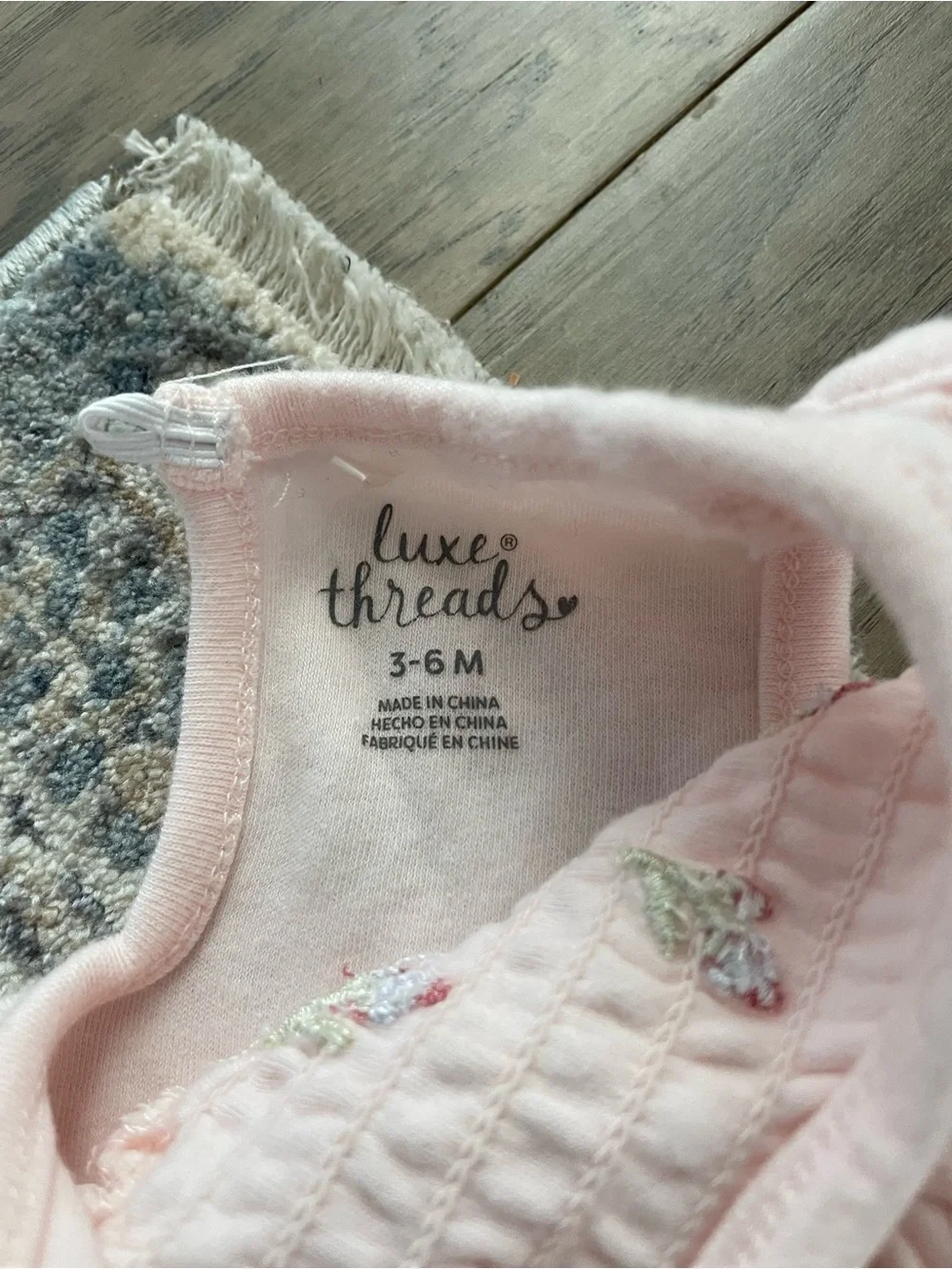 Luxe Pink Smocked Infant Romper